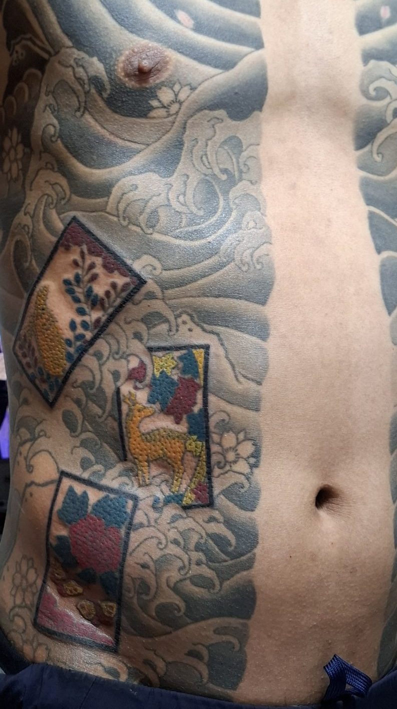 花札 タトゥー