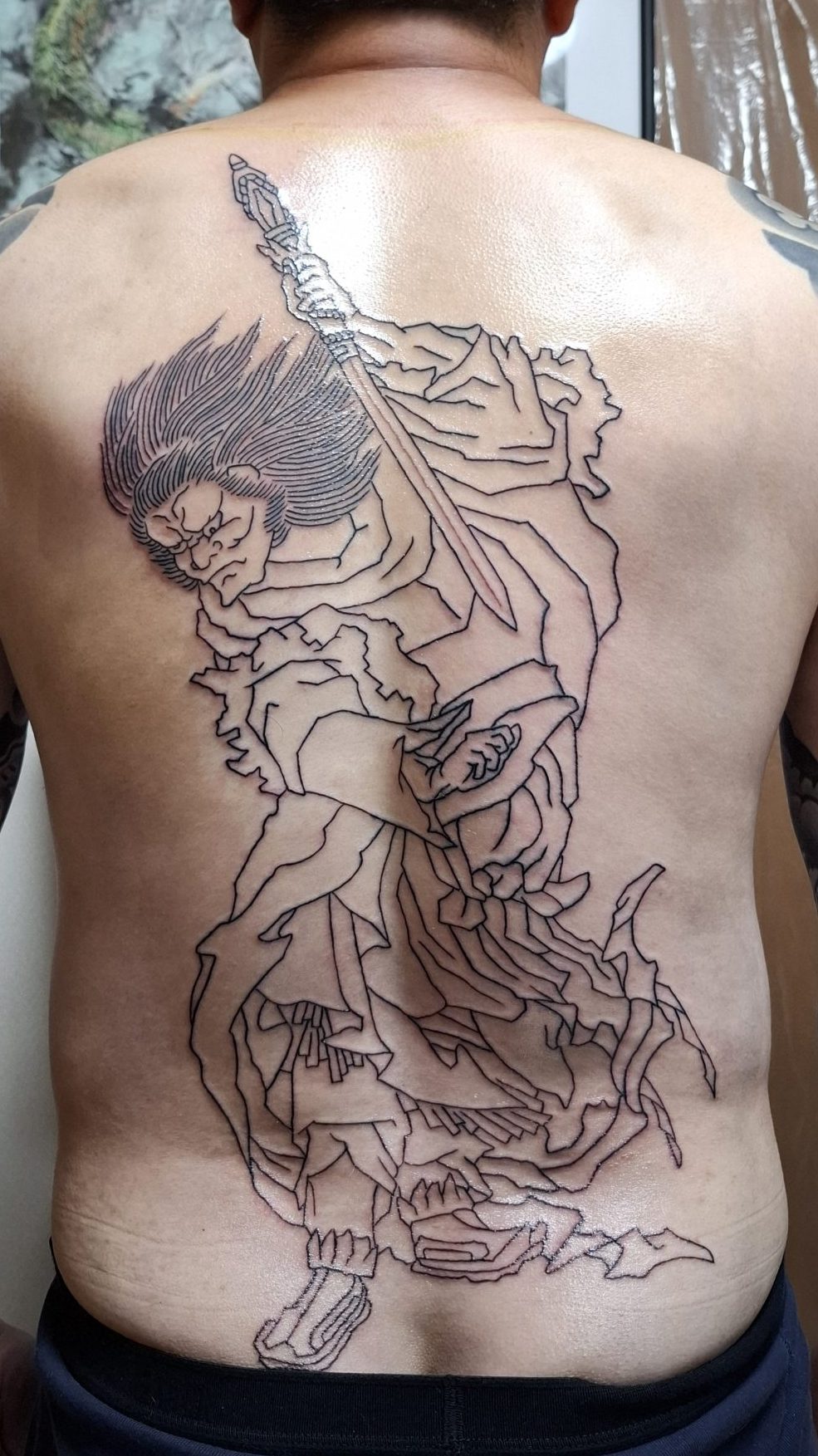 伐折羅大将（ばさらたいしょう） タトゥー